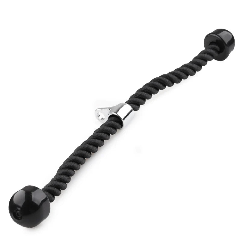 Tricep Rope for Abdominal Crunches Cable Pull Down, Laterals Biceps, Muscle Training, Fitness Body Building Gym Pull up