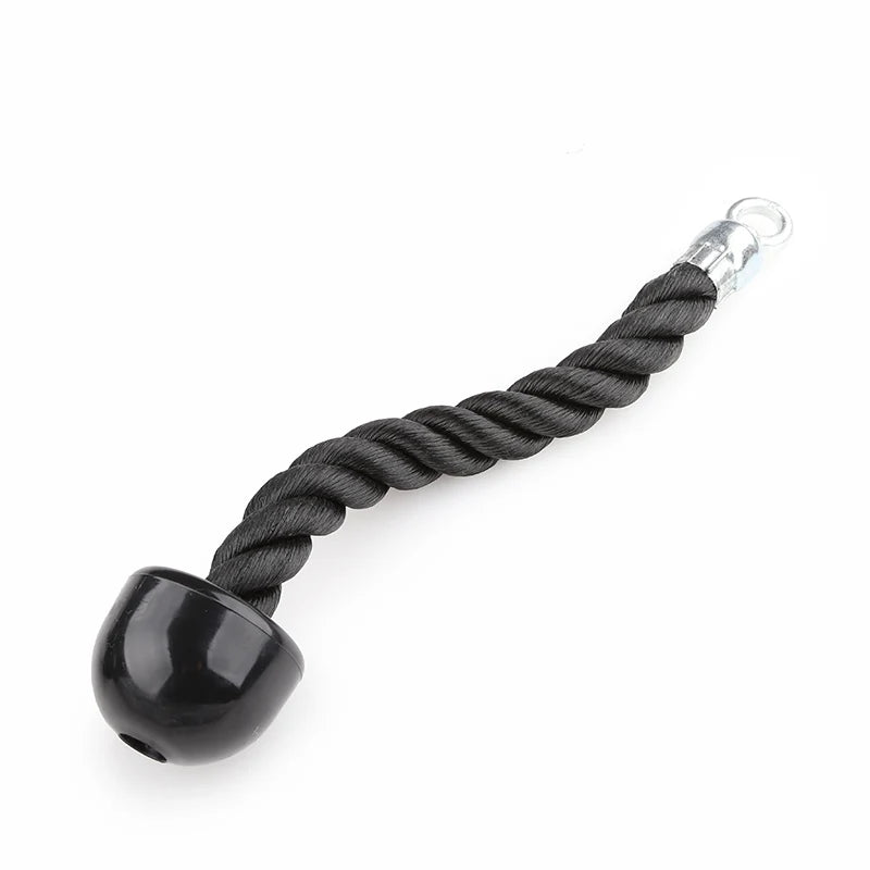 Tricep Rope for Abdominal Crunches Cable Pull Down, Laterals Biceps, Muscle Training, Fitness Body Building Gym Pull up