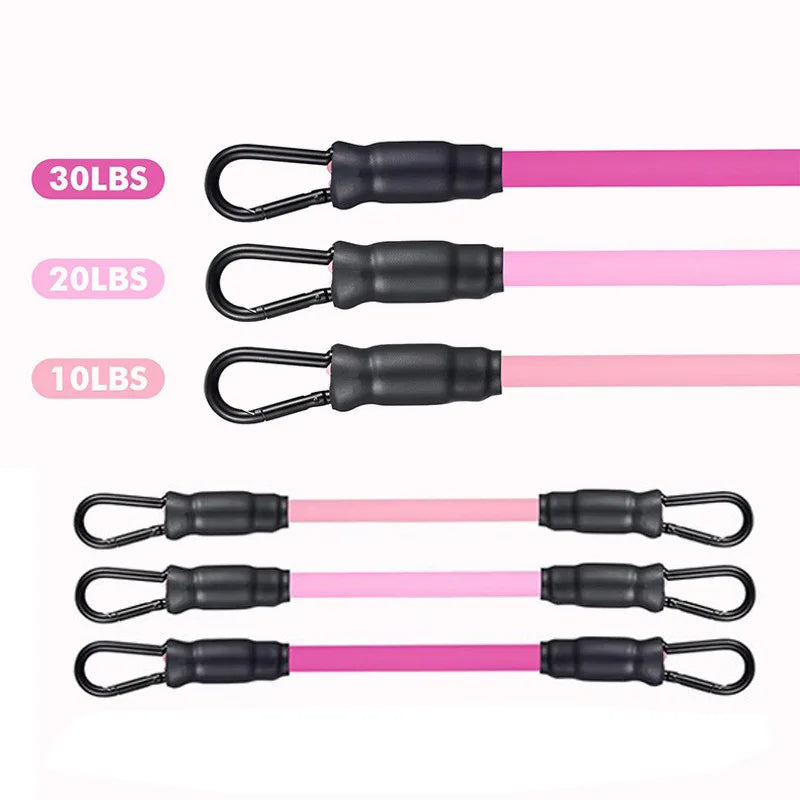 Resistance Band Set Workout Exercise Equipments Ankle Straps Fitness Yoga Elastic Fitness Bands For Home Gym Man And Woman Sport