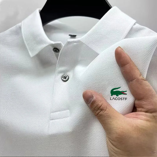 Comfortable and breathable men's polo T-shirt, jacket, IX, travel, work, new summer collection2025