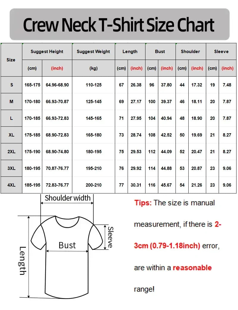 Graphic Print T-shirts Men's Women's Casual Short Sleeve Crew Neck Cotton Tee Luxury Brand High End Unisex Fashion Tops