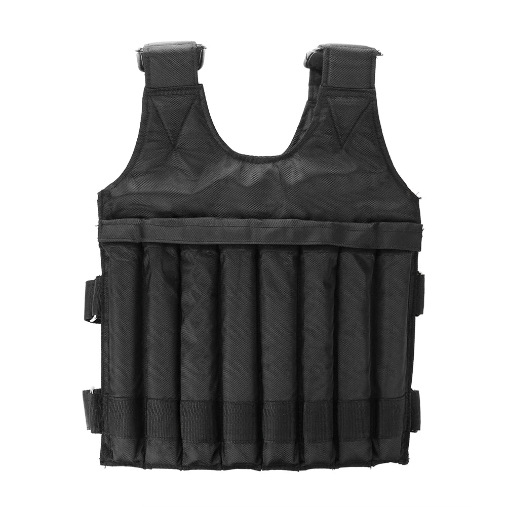 3/15/20/35/50kg Loading Weight Vest Jacket Sand Clothing for Running Training Fitness Equipment Adjustable Waistcoat Jackets