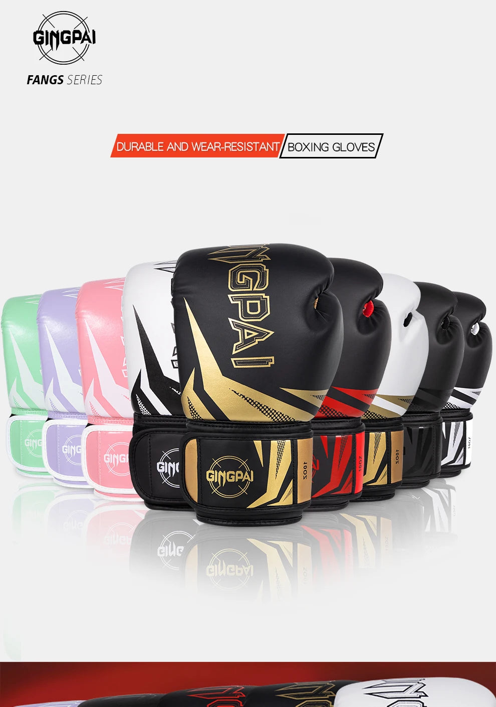 6 8 10 12 14 16oz Boxing Gloves Professional Muay Thai Guantes De Boxeo Free Fight MMA Sandbag Training Glove For Men Women