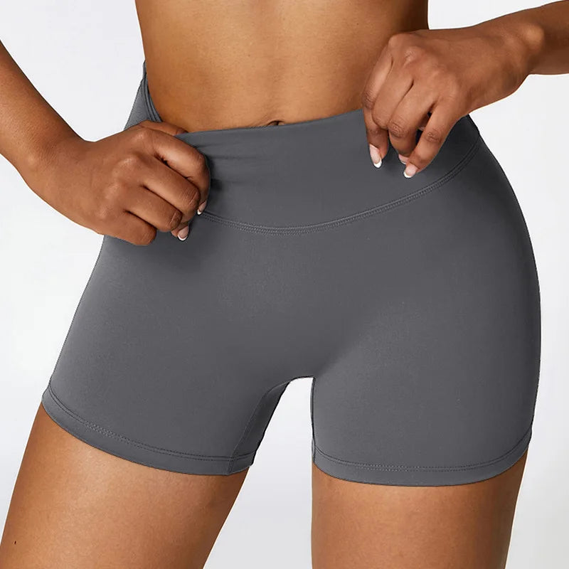 Women's sports Yoga shorts High waist hip lift fitness running cycling quick dry Breathable Yoga women's 3 points yoga shorts