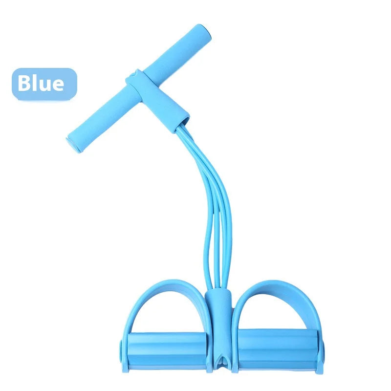 Multifunction Tension Rope Resistance Band Elastic Pedal Puller Leg Stretching Slimming Training Portable Fitness Equipment